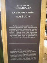 Carica l&#39;immagine nel visualizzatore Galleria,Bollinger La Grande Année Rosé 2014