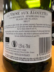 La Vigne aux Alouettes Blanc de Blancs Brut Bio