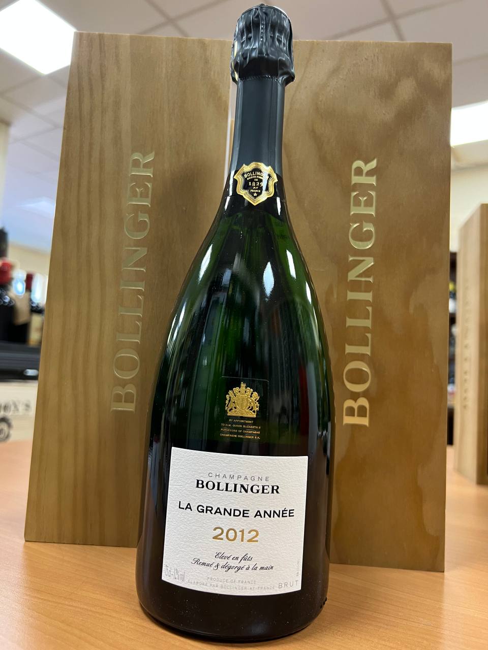 Bollinger Champagne La Grande Année 2012