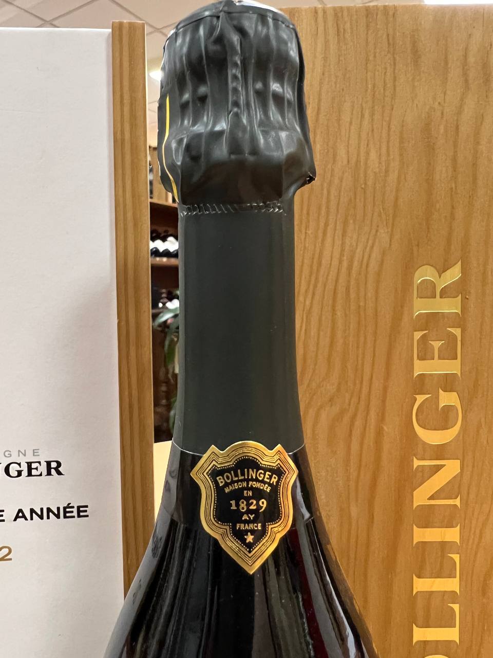 Bollinger Champagne La Grande Année 2012