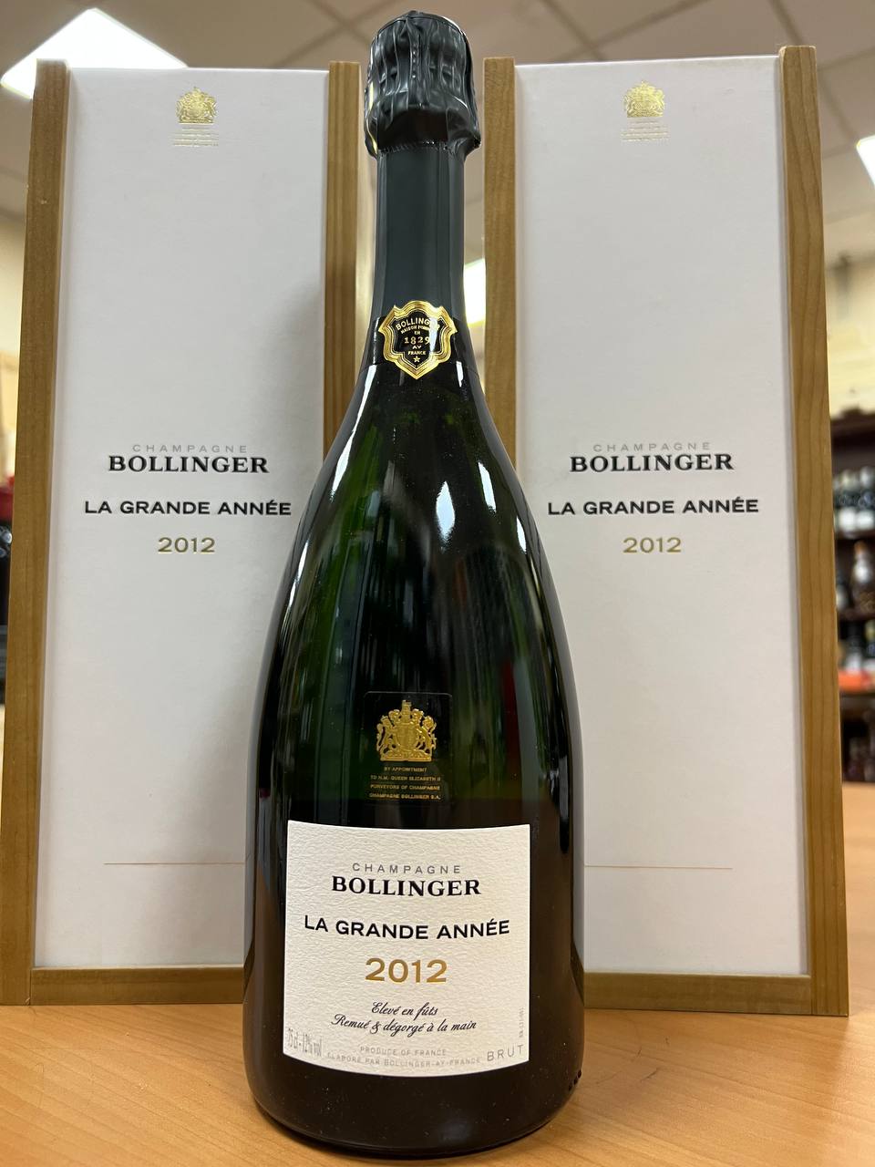 Bollinger Champagne La Grande Année 2012