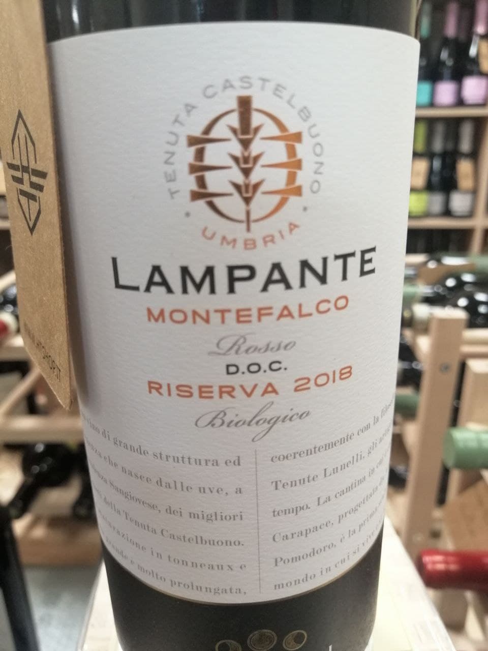 Lampante 2018 Riserva Montefalco - Tenute Lunelli