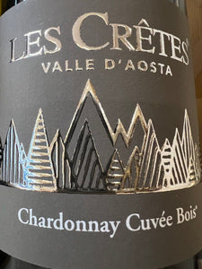 Les Crêtes Chardonnay DOP Cuvée Bois 2018