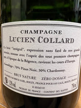 Carica l&#39;immagine nel visualizzatore Galleria,Champagne Lucien Collard Brut Nature Grand Cru Bouzy