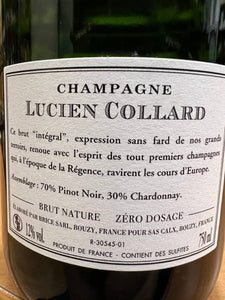 Champagne Lucien Collard Brut Nature Grand Cru Bouzy