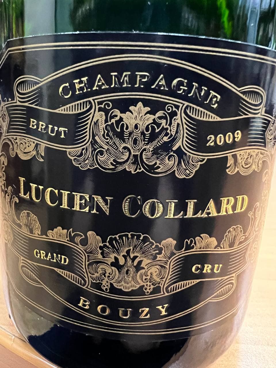 Champagne Lucien Collard Millesime 2009 Grand Cru Bouzy