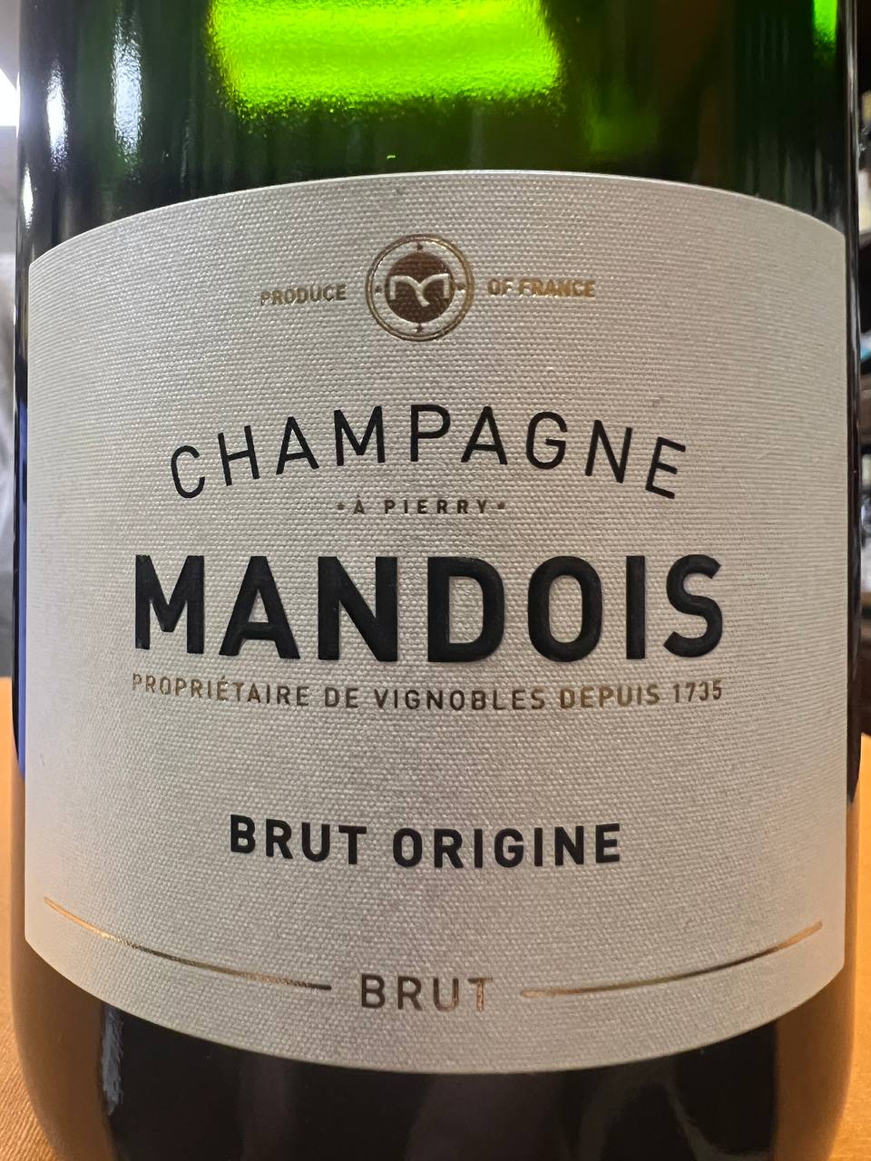 Mandois Origine Champagne Brut