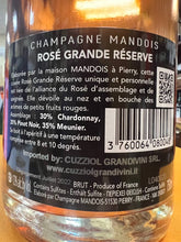 Carica l&#39;immagine nel visualizzatore Galleria,Mandois Rosé Grande Réserve - Champagne Brut
