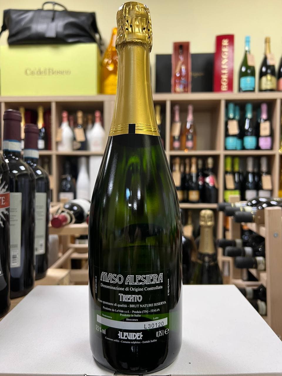 Trento DOC Maso Alesiera 2015 - Brut Nature Riserva LeVide