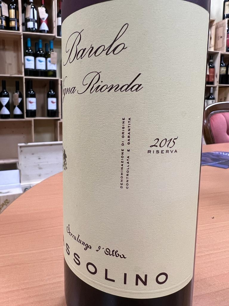 Barolo 'Vigna Rionda' Massolino - Riserva 2015