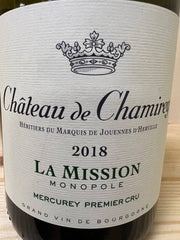 Chateau de Chamirey Mercurey 1er Cru "La Mission" Monopole 2018