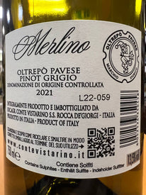 Cassa 6 bottiglie di Pinot Grigio Merlino 2021