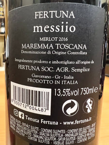Messiio 2016 - Maremma Toscana DOC - Tenuta Fertuna