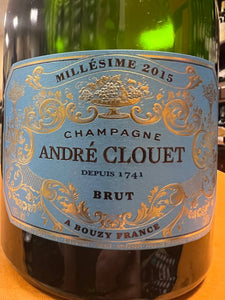 Champagne André Clouet MIllesime 2015 Grand Cru
