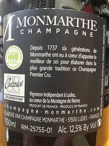 Monmarthe Coup De Coeur Champagne Premiere Cru