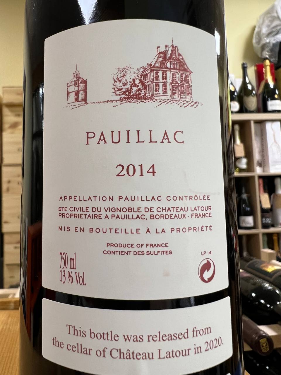 Château Latour Pauillac 2014