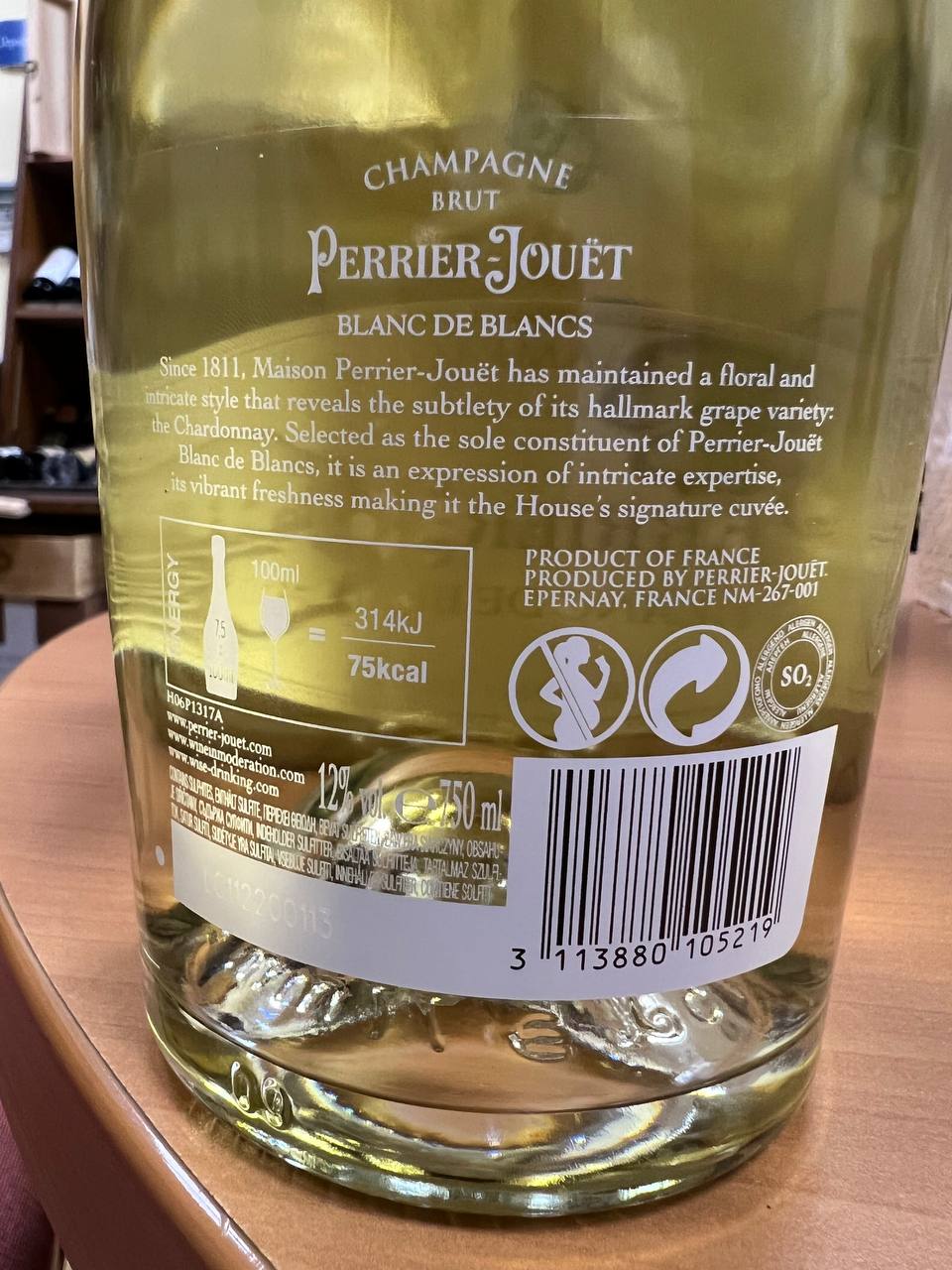 Blanc de Blancs Perrier-Jouët - Champagne Brut