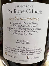 "Les Amoureuses" Champagne Cuvée Philippe Gilbert