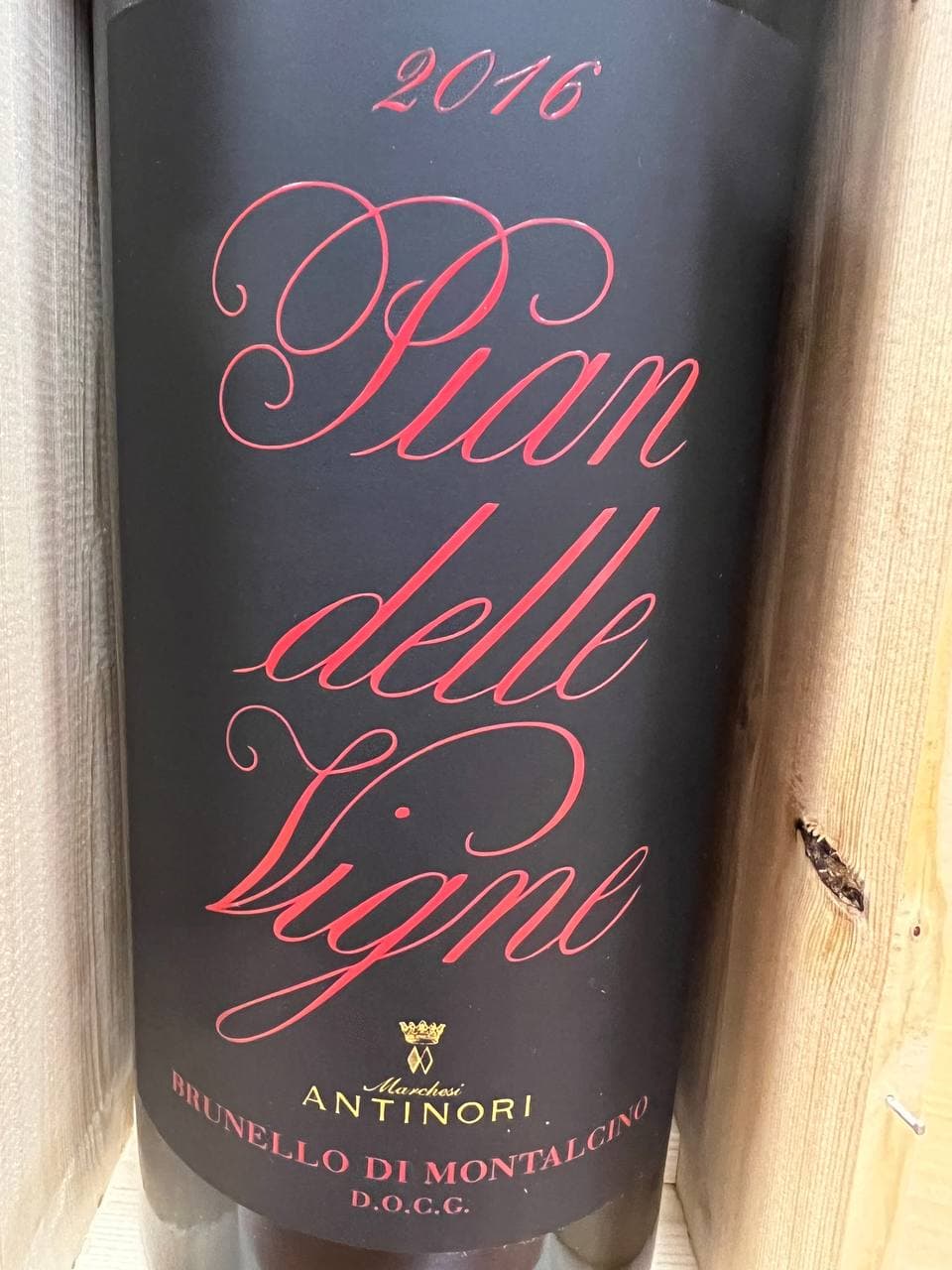 Brunello di Montalcino Pian Delle Vigne 2016 Jeroboam