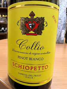 Schiopetto Pinot Bianco 2020 Collio DOC