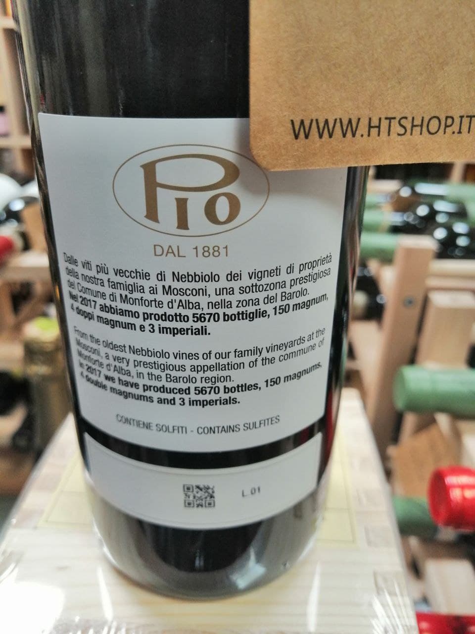 Barolo Mosconi 2017 Pio Cesare