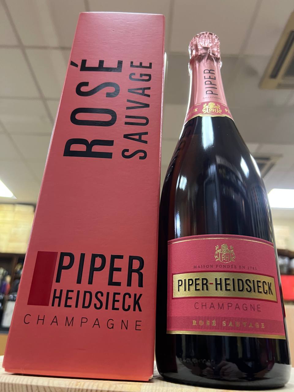 Piper-Heidsieck Champagne Rosé Sauvage - Con Astuccio