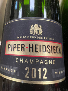 Champagne Piper-Hiedsieck Vintage 2012 - Cassetta legno da 2 Bottiglie