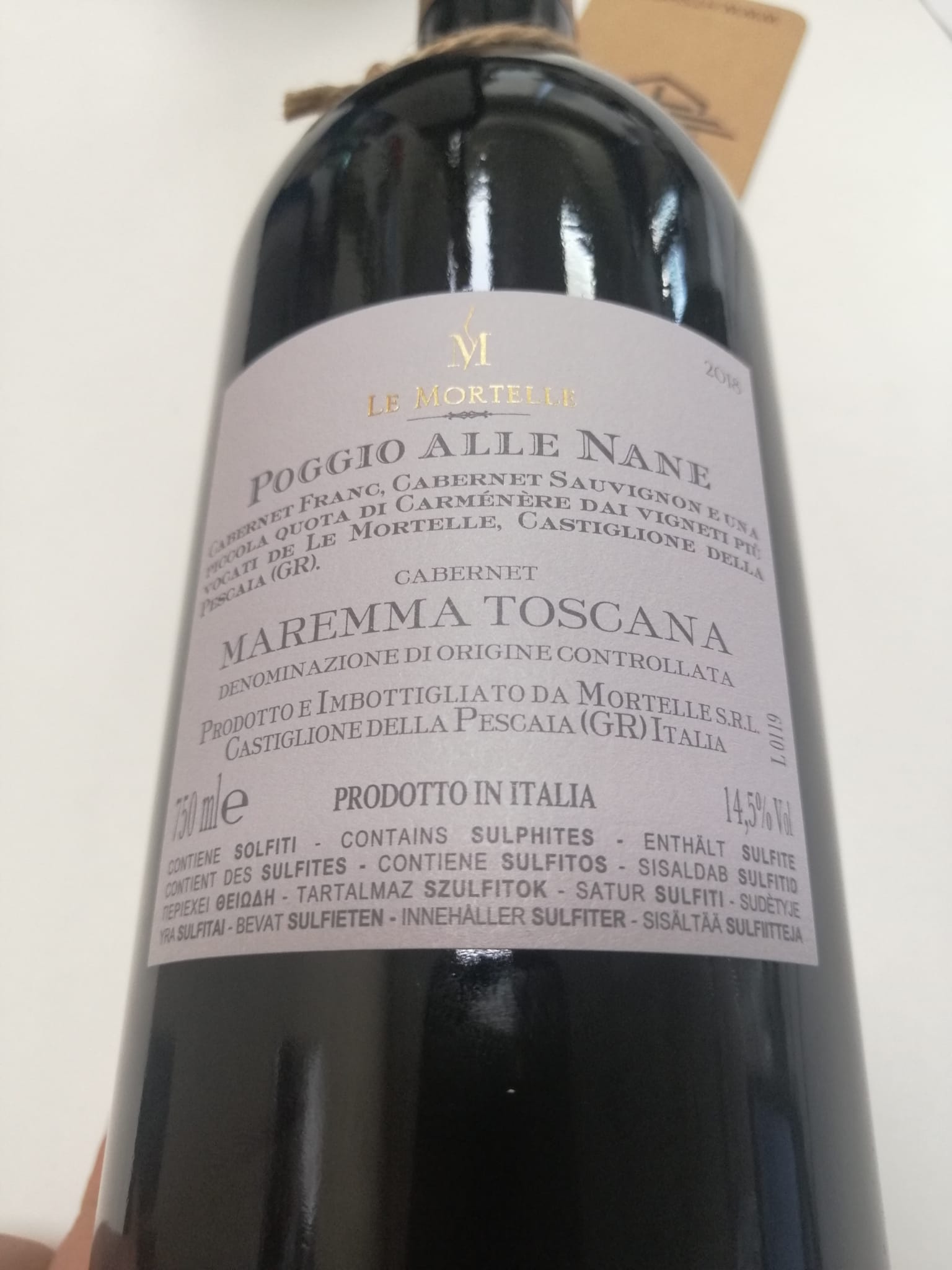 POGGIO ALLE NANE 2018 - Le Mortelle