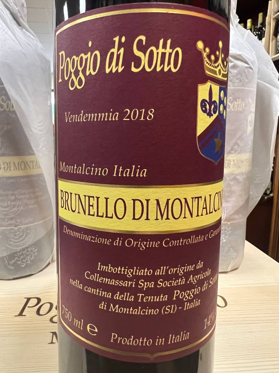 Brunello Di Montalcino Poggio di Sotto 2018