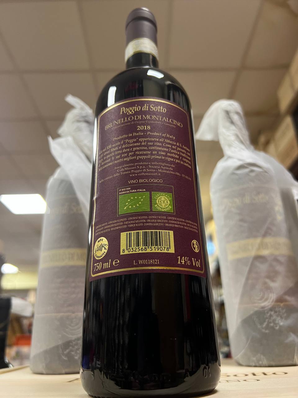 Brunello Di Montalcino Poggio di Sotto 2018