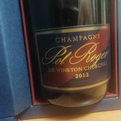 Champagne  Sir Winston Churchill Pol Roger 2012 - (astuccio)