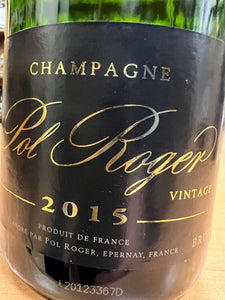 Champagne Pol Roger Vintage 2015 - Con astuccio