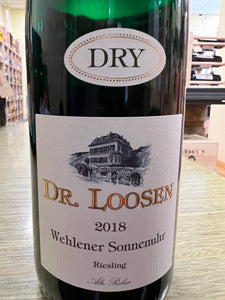 Riesling Dr. Loosen Dry 2018  - Wehlener Sonnenuhr