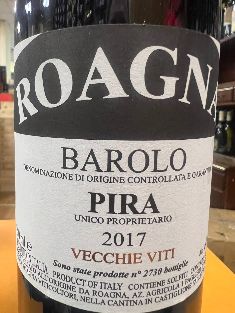 Roagna Barolo Pira 2017 Vecchie Viti