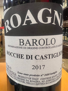 Roagna Barolo Rocche Di Castiglione 2017
