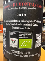 Cupano 2019 Rosso di Montalcino Bio