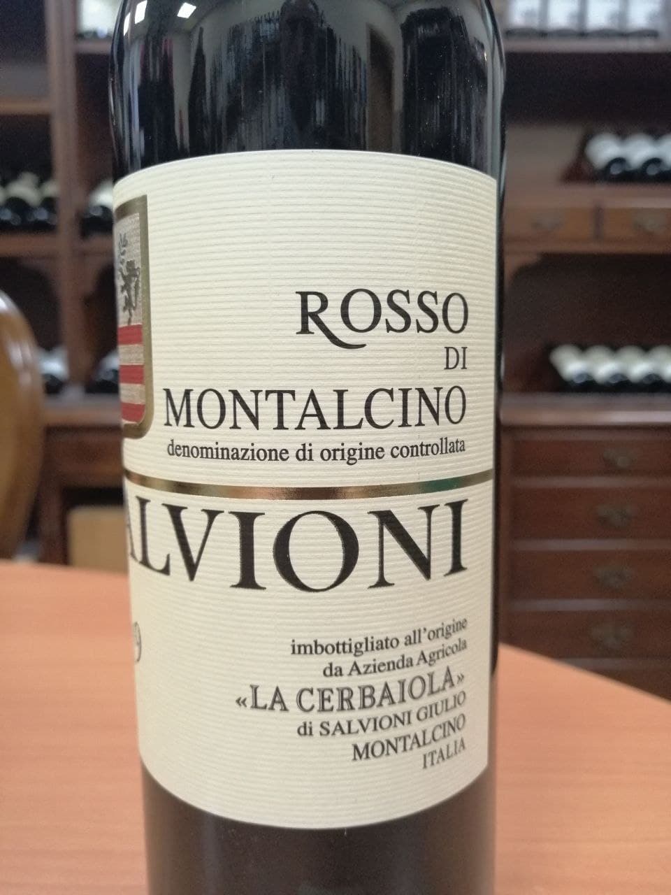 Rosso di Montalcino la Cerbaiola Salvioni 2019