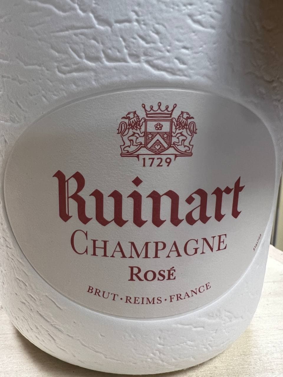 Champagne Rosè Ruinart Second Skin