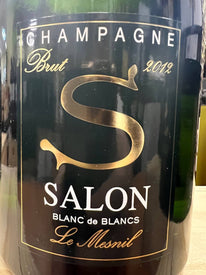 Champagne Salon  Le Mesnil 2012 Blanc de Blanc