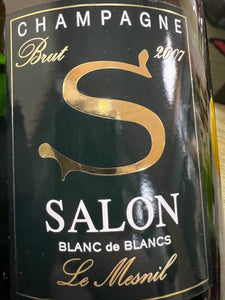 Champagne Salon  Le Mesnil 2007 Blanc de Blanc