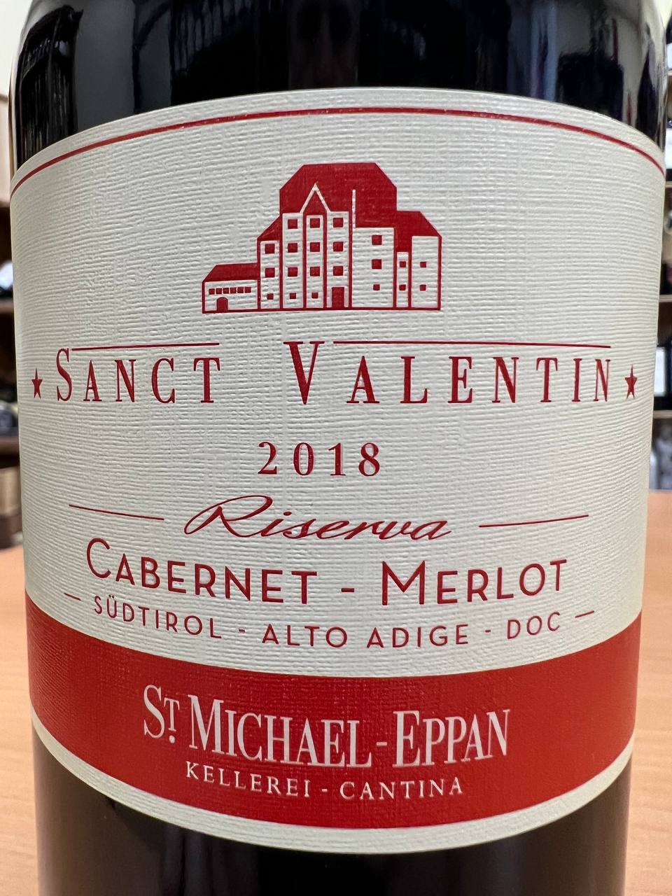 Cabernet-Merlot Riserva Sanct Valentin 2018 St. Michael Eppan