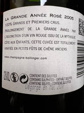 Carica l&#39;immagine nel visualizzatore Galleria,Bollinger Sciabolly  Champagne La Grande Année Rosè 2004