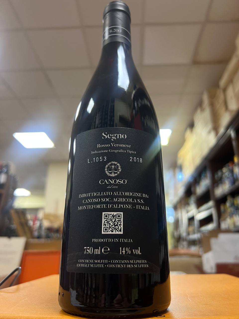 Segno 2018 Cabernet Sauvignon Canoso