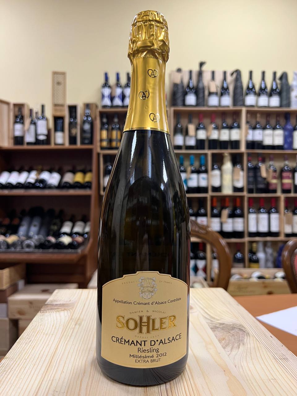 Sohler Riesling Millesimé 2012 Brut Crémant d'Alsace