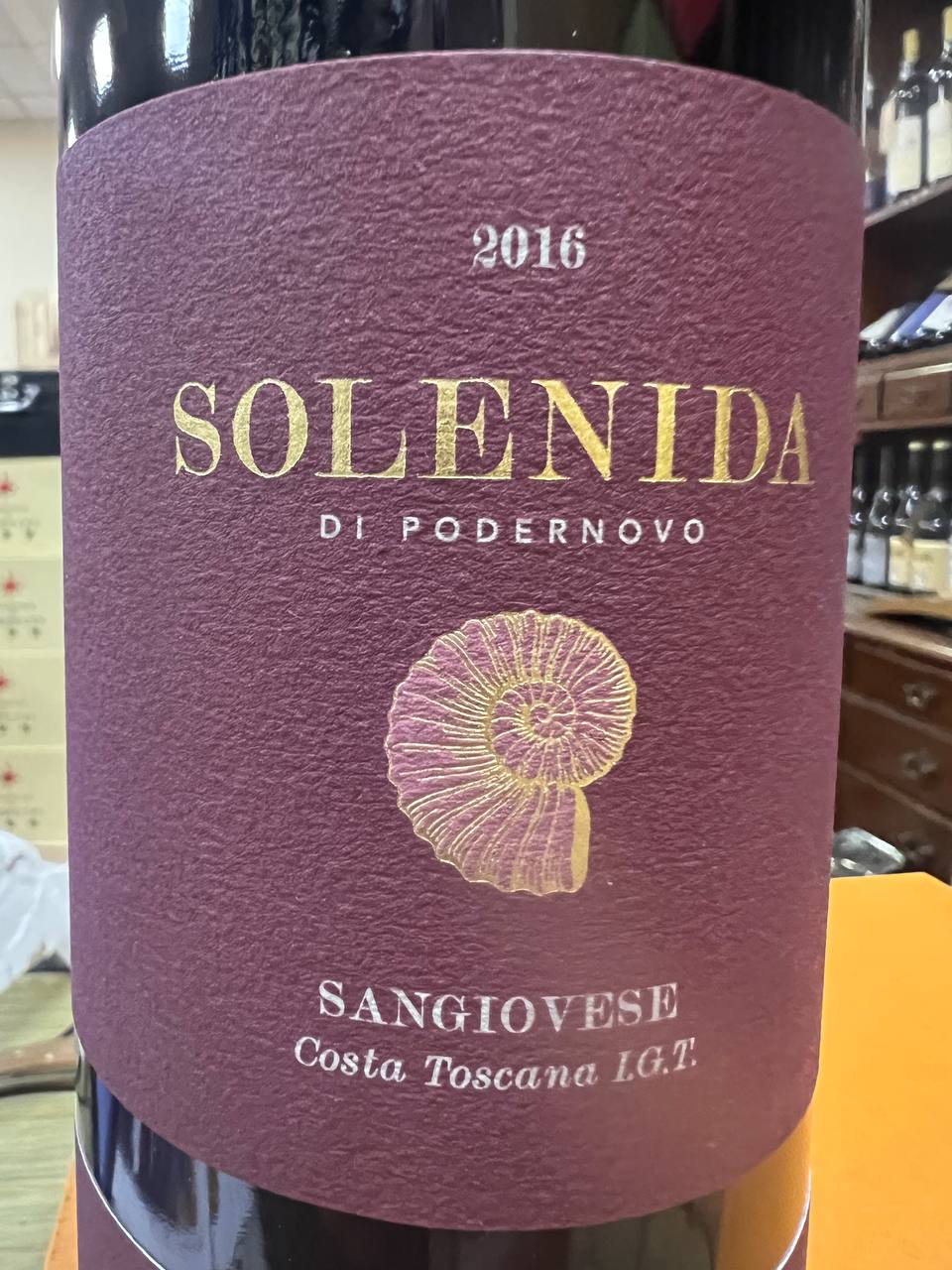 Tenuta Lunelli Solenida 2016 di Podernovo Biologico