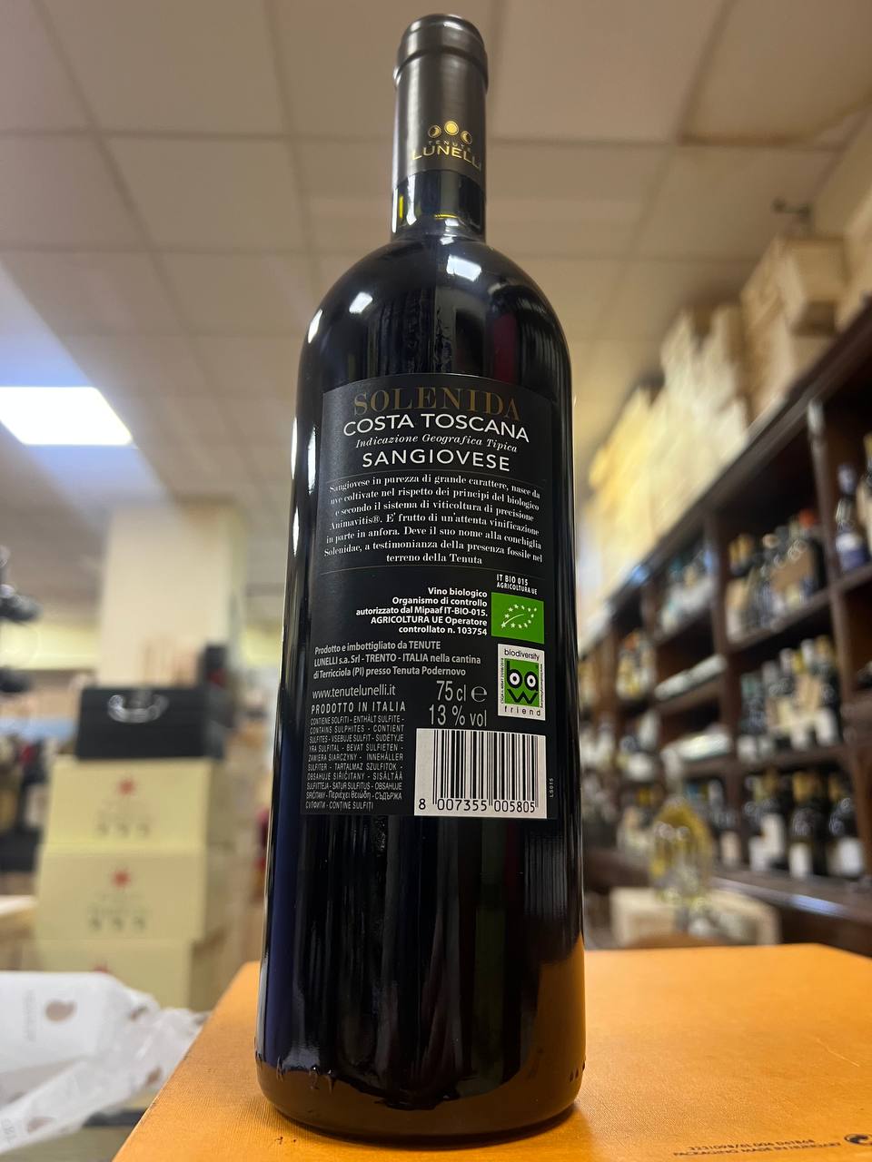 Tenuta Lunelli Solenida 2016 di Podernovo Biologico