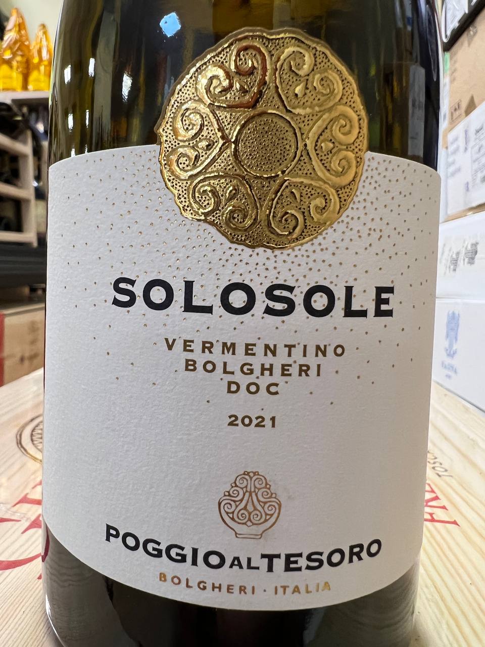 Solosole Poggio Al Tesoro Vermentino Bolgheri 2021