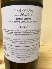 Terralba di Baone 2020 Bianco Veneto IGT Colli Euganei