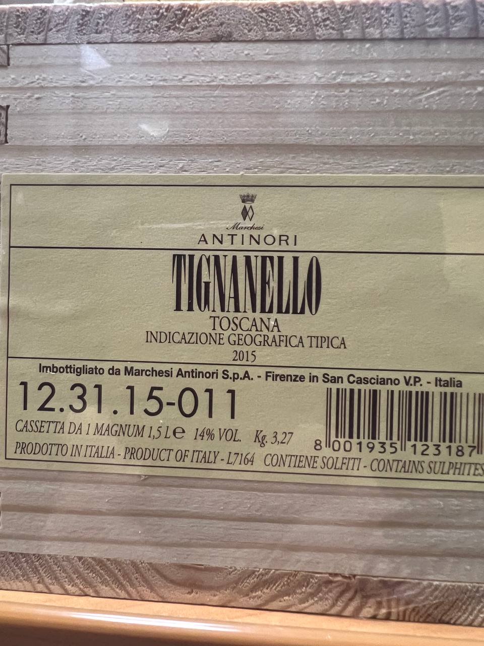 Tignanello Magnum 2015 - Tenuta Tignanello