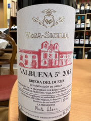 Vega Sicilia: Valbuena 5° anno 2015